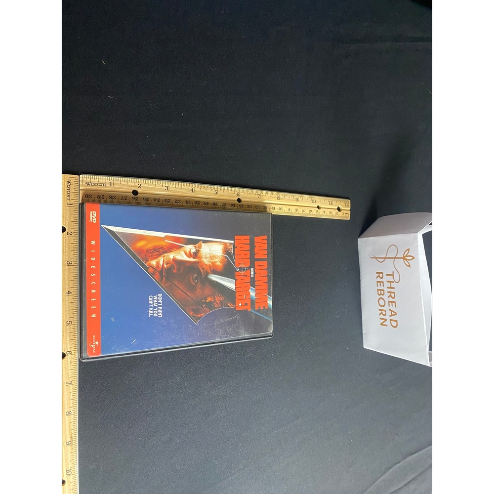 Hard Target Van Damme Maximum Risk DVD Widescreen Action Thriller Movie Film‎